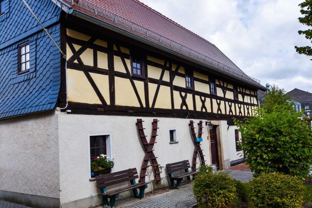 Lavendelhof Die Idyllische Landpension Crimmitschau Екстер'єр фото